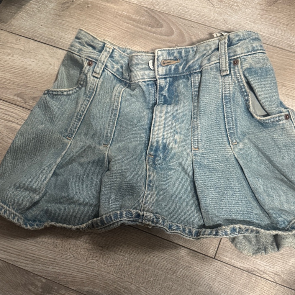 Denim Zara Mini Skirt